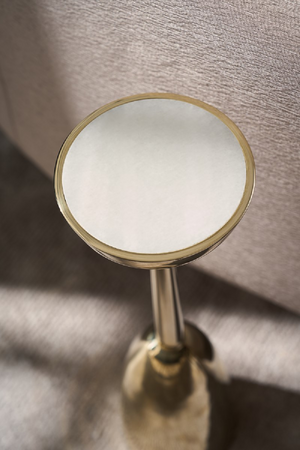 Gold Modern Side Table | Caracole Gamma | Oroa.com