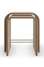 Ivory Parchment Nesting Tables (2) | Caracole Delano | Oroa.com