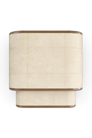 Ivory Parchment Nesting Tables (2) | Caracole Delano | Oroa.com
