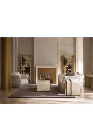 Ivory Parchment Nesting Tables (2) | Caracole Delano | Oroa.com