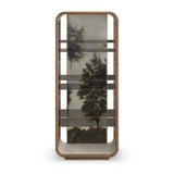 Gold Wooden Framed Bookcase | Caracole Fairmont
