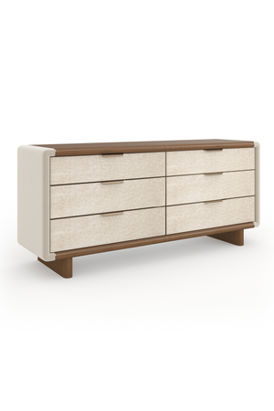 Suede Side 6-Drawer Dresser | Caracole Botero | Oroa.com