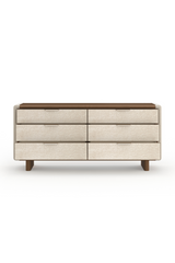 Suede Side 6-Drawer Dresser | Caracole Botero | Oroa.com