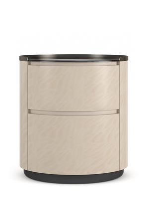 Round 2-Drawer Nightstand | Caracole Muse | Oroa.com
