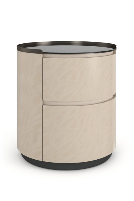 Round 2-Drawer Nightstand | Caracole Muse | Oroa.com