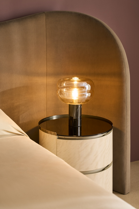Round 2-Drawer Nightstand | Caracole Muse | Oroa.com
