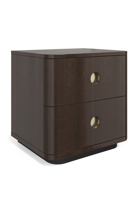 Brown Wooden Nightstand | Caracole Bachelor | Oroa.com