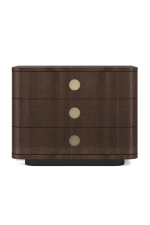 Brown Wooden Nightstand | Caracole Bachelor | Oroa.com