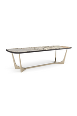 Glossy Stone Dining Table | Caracole Vena | Oroa.com