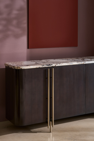 Oval 4-Door Sideboard | Caracole Vena | Oroa.com