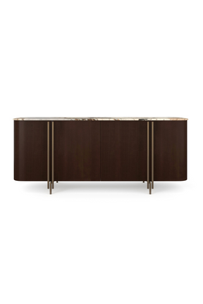 Oval 4-Door Sideboard | Caracole Vena | Oroa.com