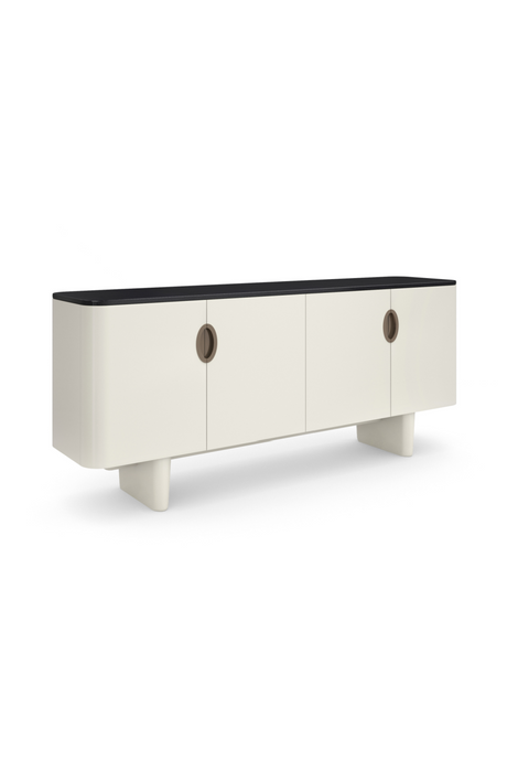 White 4-Door Sideboard | Caracole Paragon | Oroa.com