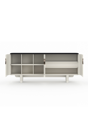 White 4-Door Sideboard | Caracole Paragon | Oroa.com