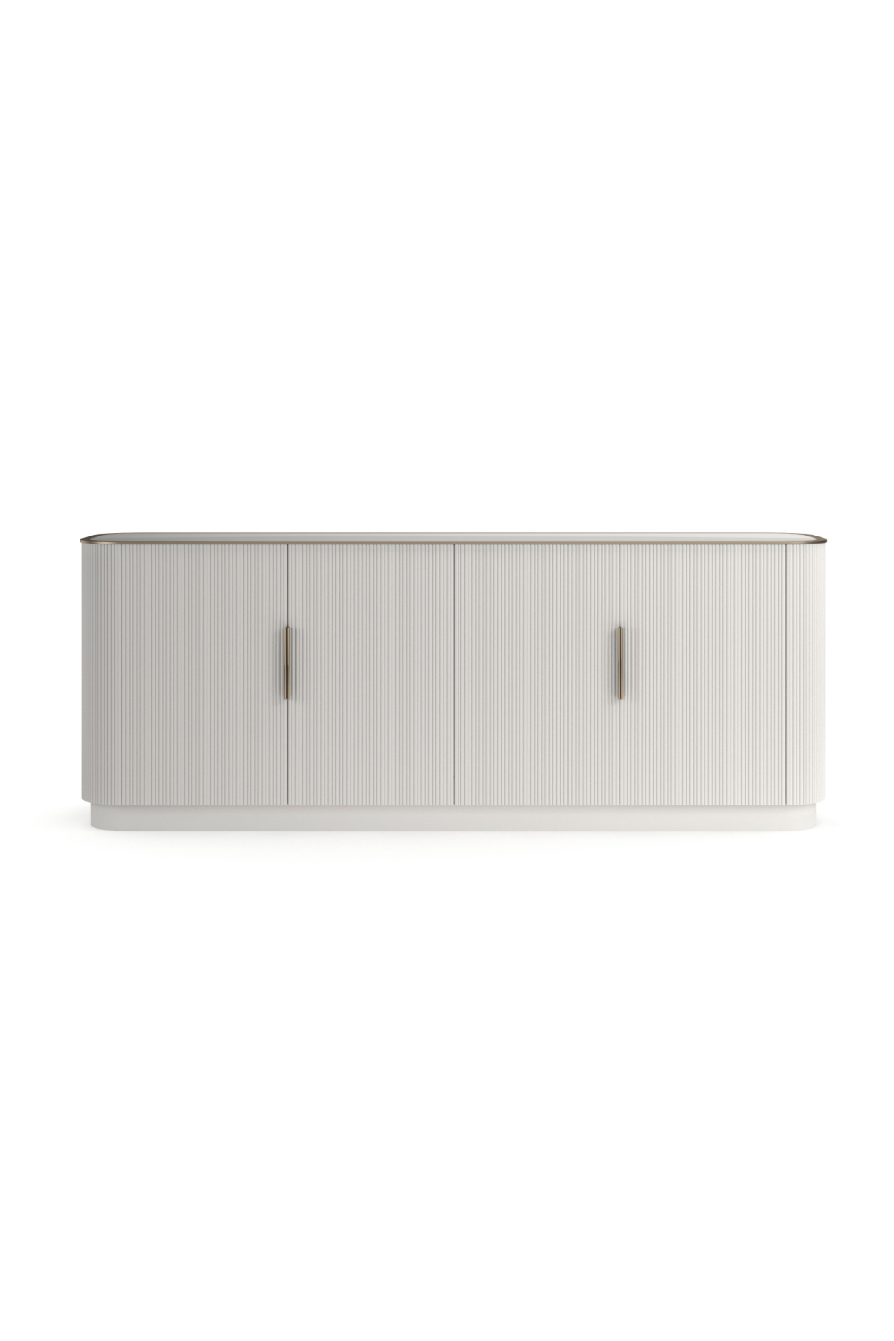 Fluted 4-Door Sideboard | Caracole Love | Oroa.com