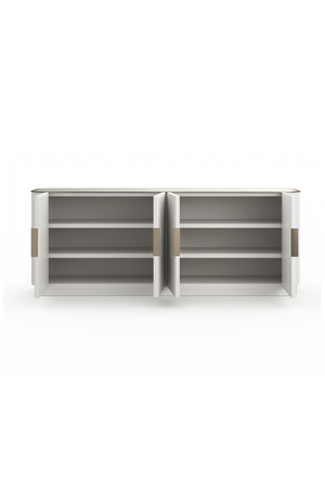 Fluted 4-Door Sideboard | Caracole Love | Oroa.com