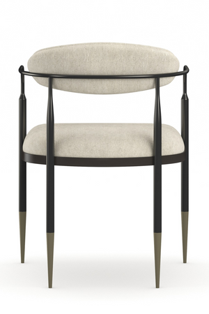 Bronze Framed Dining Armchair | Caracole Epoch | Oroa.com
