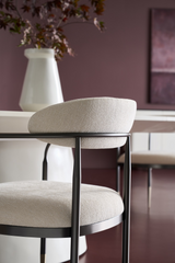 Bronze Framed Dining Armchair | Caracole Epoch | Oroa.com
