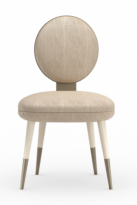 Light Gold Dining Chair | Caracole Apollo | Oroa.com
