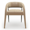 Open-Back Velvet Dining Chair | Caracole Gazelle | Oroa.com