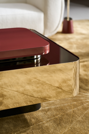 Smoked Bronze Coffee Table | Caracole Periphery | Oroa.com
