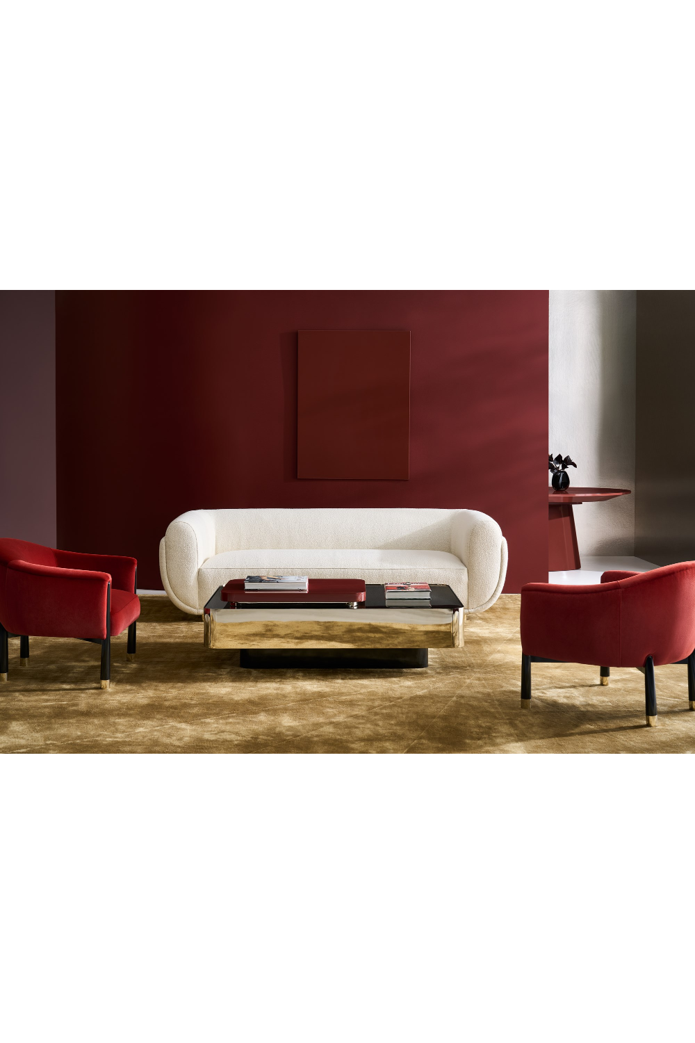 Smoked Bronze Coffee Table | Caracole Periphery | Oroa.com