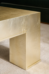 Square Hardwood Coffee Table | Caracole Dorado | Oroa.com