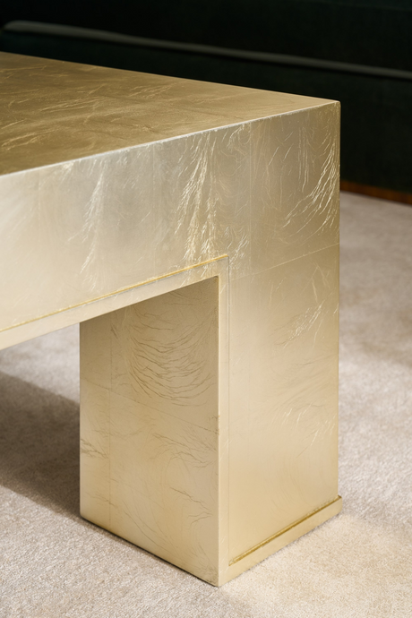 Square Hardwood Coffee Table | Caracole Dorado | Oroa.com