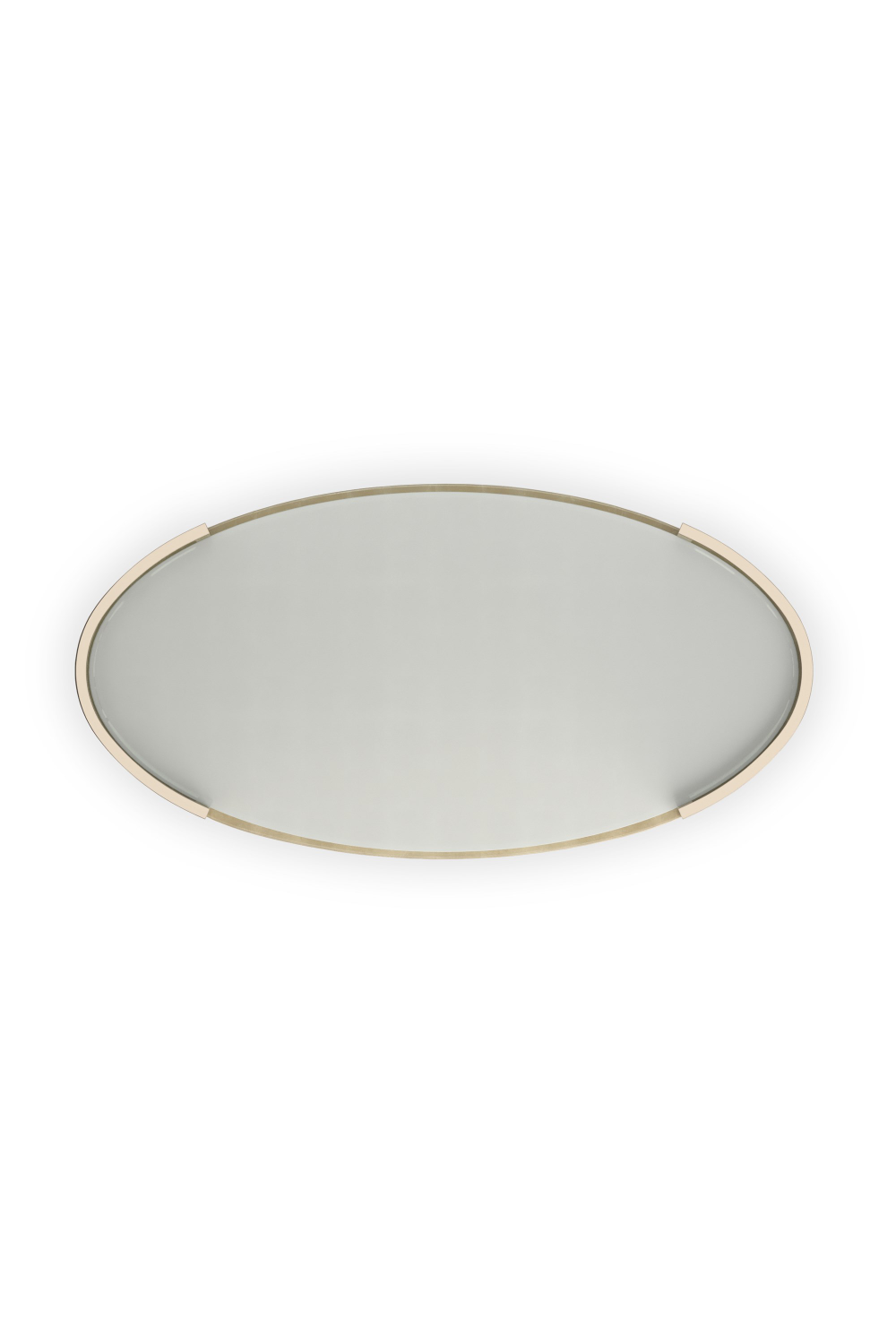 Glass Top Oval Coffee Table | Caracole Love | Oroa.com