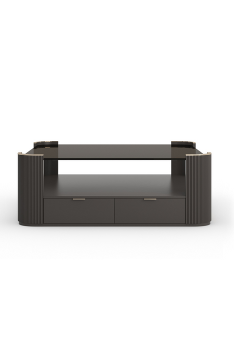 Glass Top Square Coffee Table | Caracole Love | Oroa.com