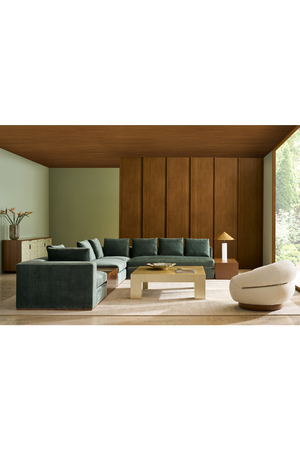 Wooden Block Style Coffee Table | Caracole Bello | Oroa.com