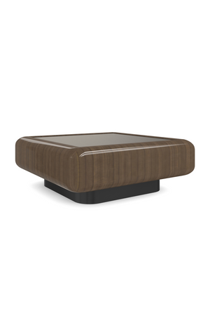 Bronze Glass Square Coffee Table | Caracole Gelee | Oroa.com