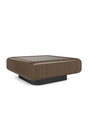 Bronze Glass Square Coffee Table | Caracole Gelee | Oroa.com