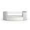 Glass Top Oval Coffee Table | Caracole Love | Oroa.com