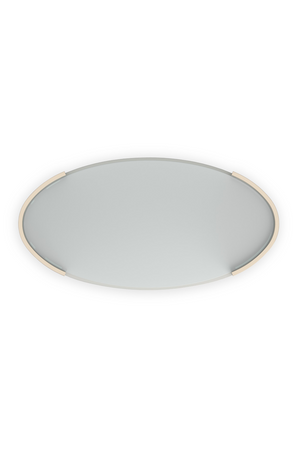 Glass Top Oval Coffee Table | Caracole Love | Oroa.com