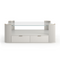 Glass Top Square Coffee Table | Caracole Love | Oroa.com