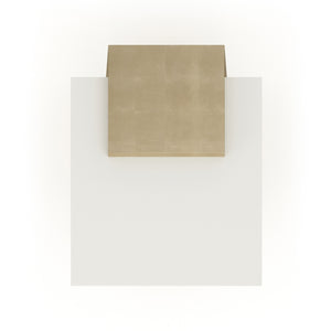   Wooden Trapezoid Side Table | Oroa.com
