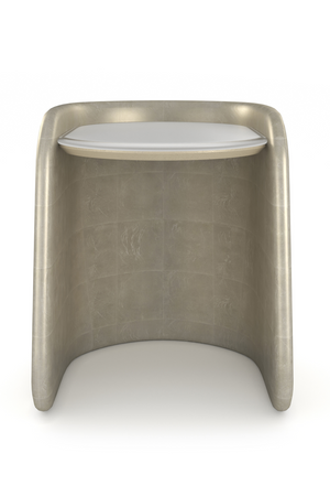 Frosted Glass Side Table | Caracole Bauble | Oroa.com