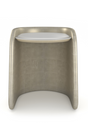 Frosted Glass Side Table | Caracole Bauble | Oroa.com