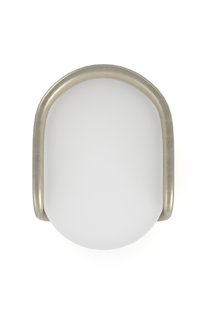 Frosted Glass Side Table | Caracole Bauble | Oroa.com