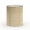 Glass Top Barrel End Table | Caracole Love | Oroa.com