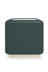 Mirror Top Cube Accent Table | Caracole Gelee | Oroa.com