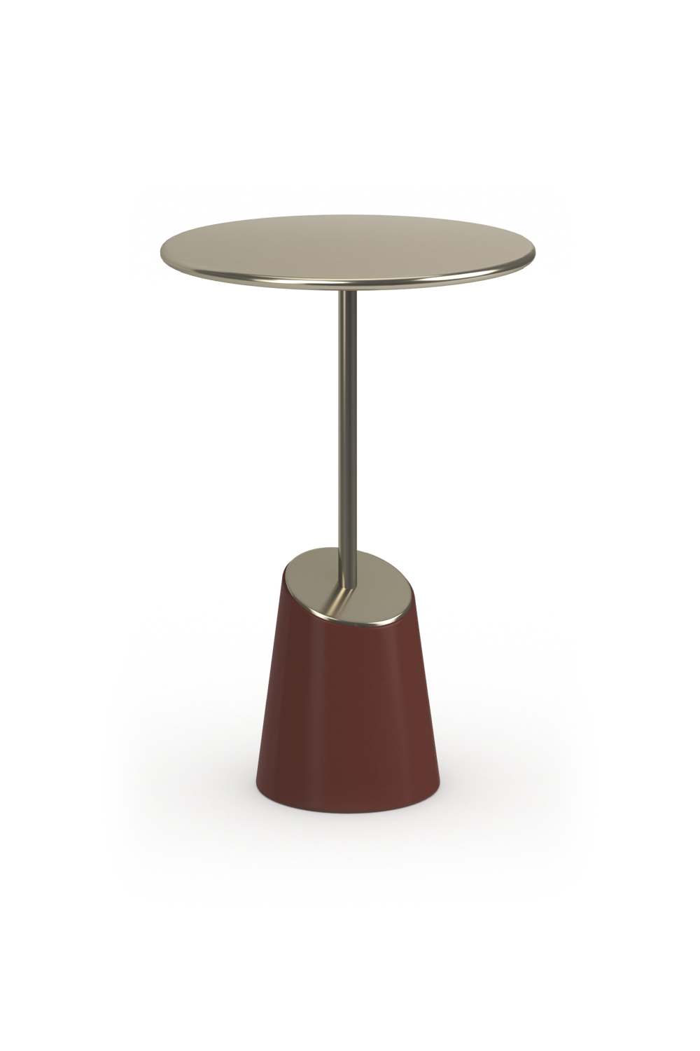 Red Gloss Accent Table | Caracole Rossetta | Oroa.com
