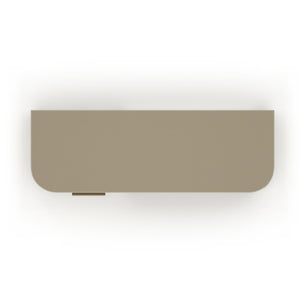   Silver 3-Drawer Desk | Oroa.com