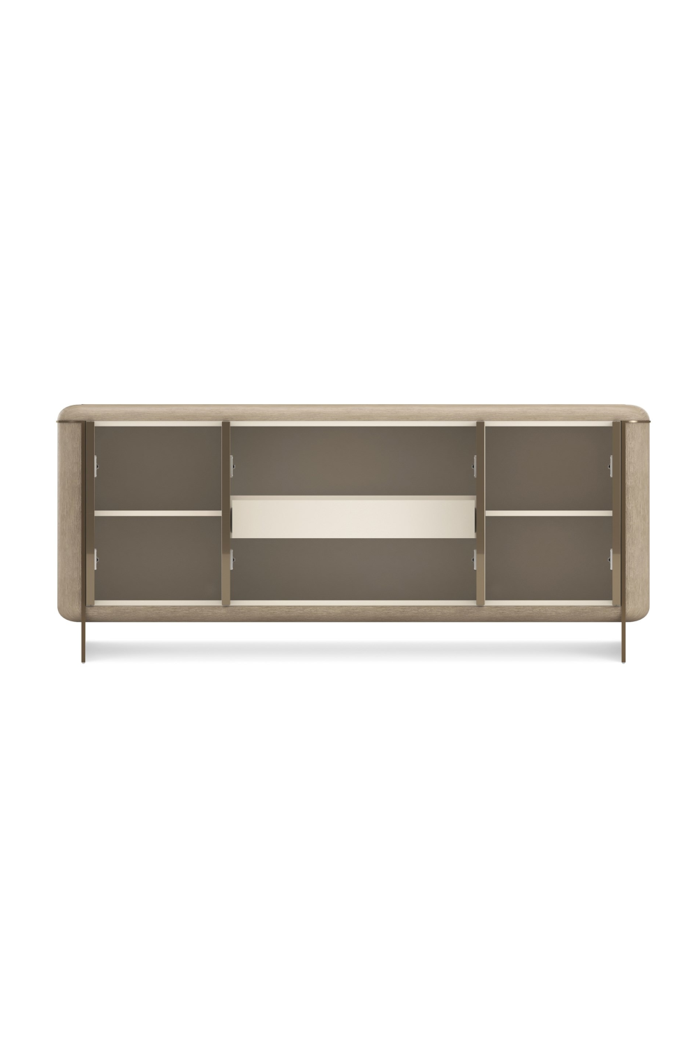 Travertine 4-Door Sideboard | Caracole Mojave | Oroa.com