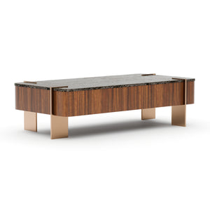   Rectangular Walnut Cocktail Table | Oroa.com