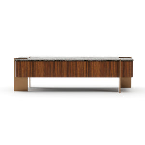   Rectangular Walnut Cocktail Table | Oroa.com