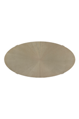 Silver Leaf Oval Dining Table | Caracole A House Favorite | Oroa.com