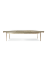 Silver Leaf Oval Dining Table | Caracole A House Favorite | Oroa.com