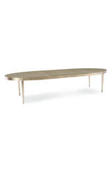 Silver Leaf Oval Dining Table | Caracole A House Favorite | Oroa.com