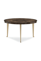 Round Wooden Cocktail Table | Caracole One Of The Bunch | Oroa.com